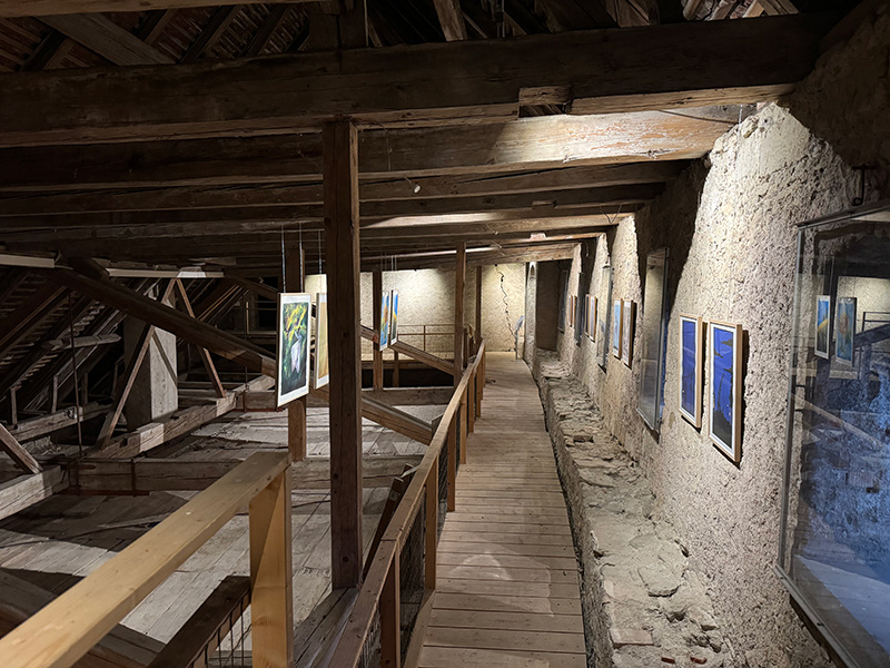 eclairage chemin de ronde