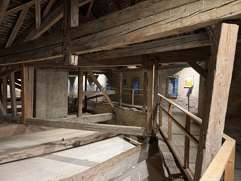 eclairage chemin de ronde