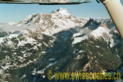 Glacier de Tsanfleuron et ses pistes de skis