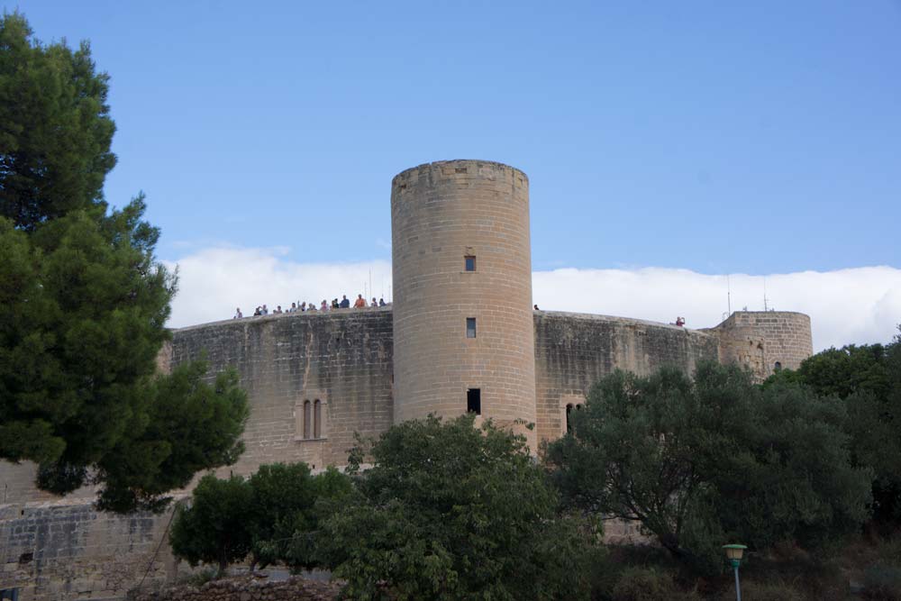 Majorque , Minorque, Palma, le chateau Belver