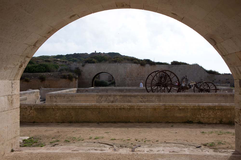 Majorque , Minorque, Le fort de Mola
