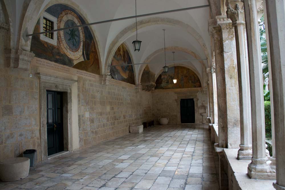 Voyage en Croatie: Monastere franciscain