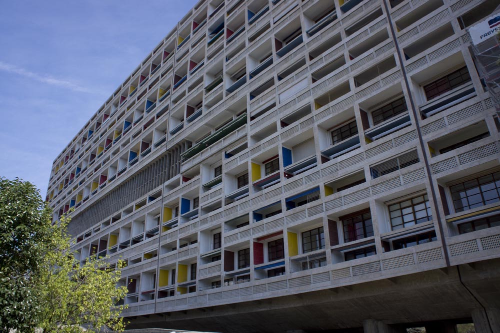 Marseille, La Cité radieuse du Corbusier