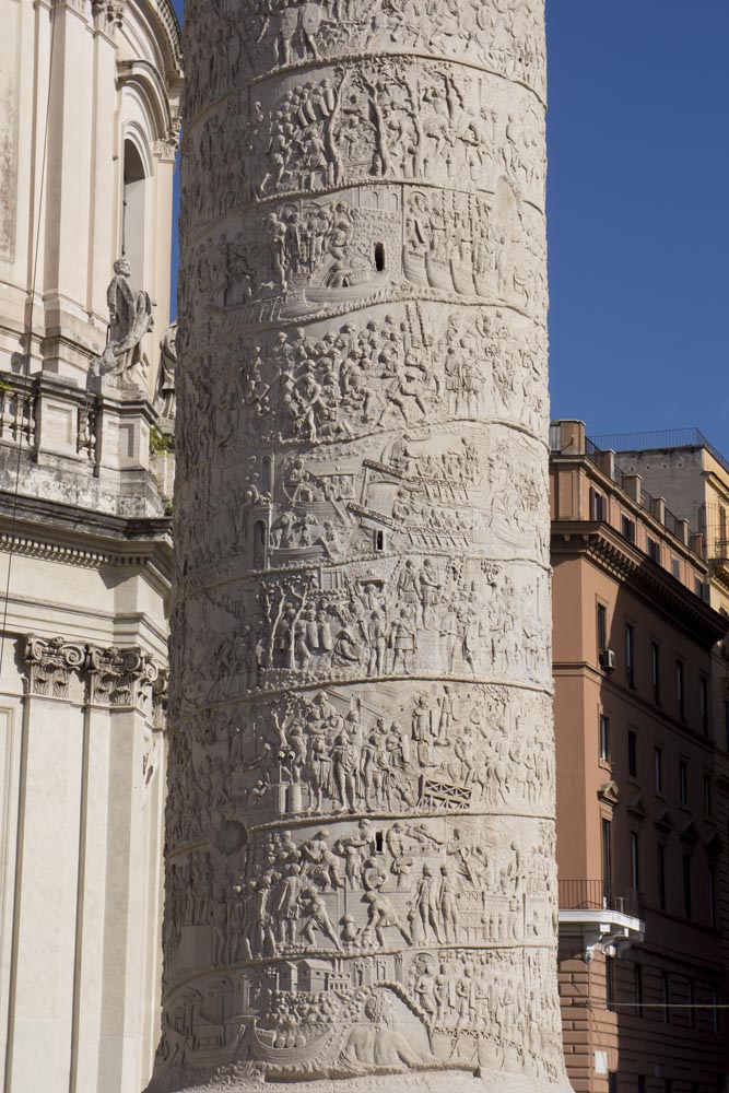 Rome, Les colonnes