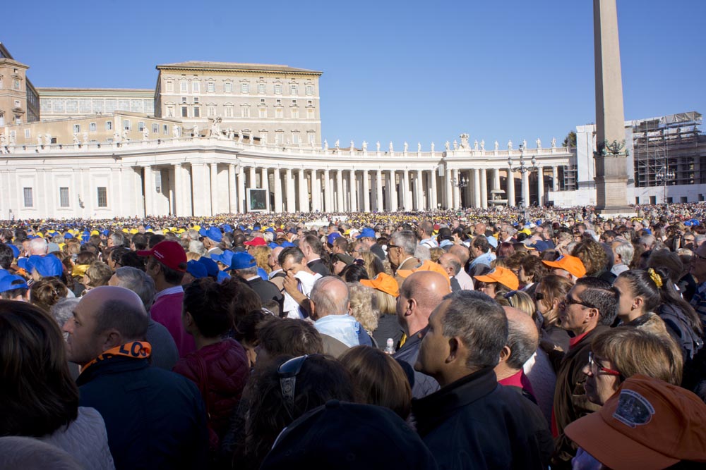 Rome, Audience publique du pape