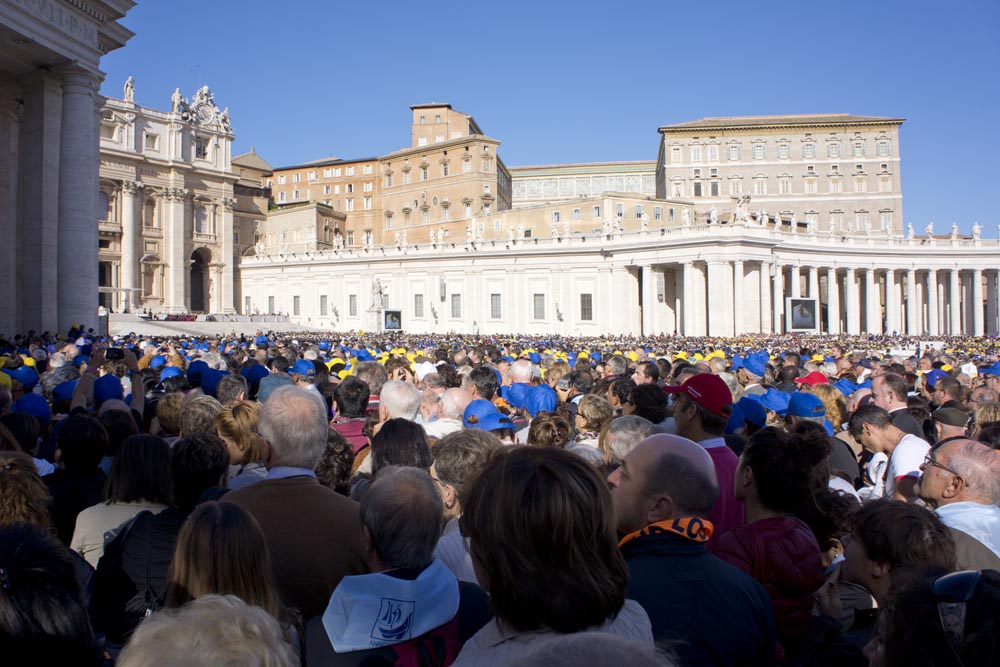 Rome, Audience publique du pape