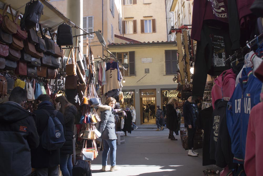 Florence,  le marché du Sanglier de Florence