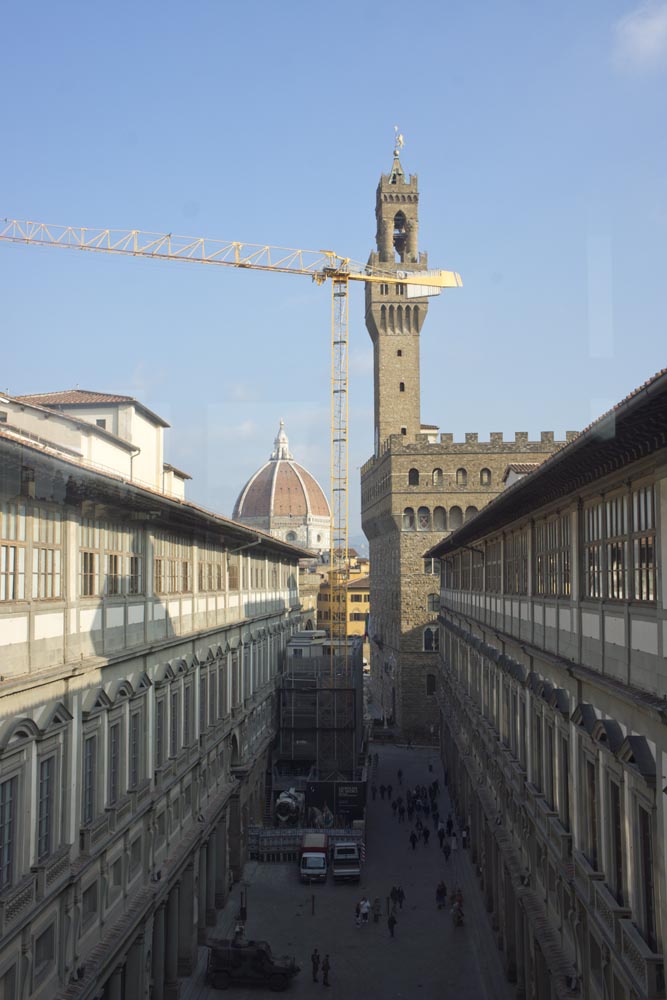 Florence, la galerie des Offices