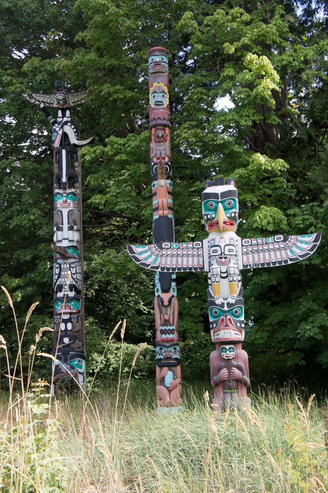 Vancouver Stanley Park and Totem