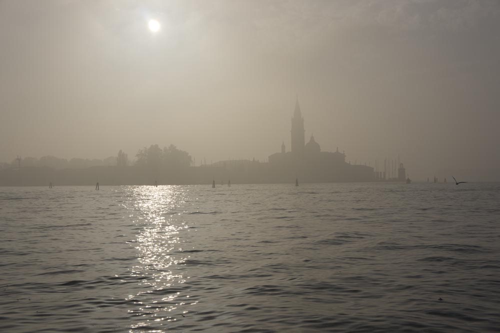 Venise, Brouillard et nuit