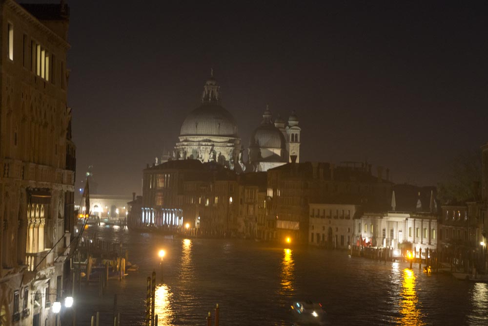 Venise, Brouillard et nuit