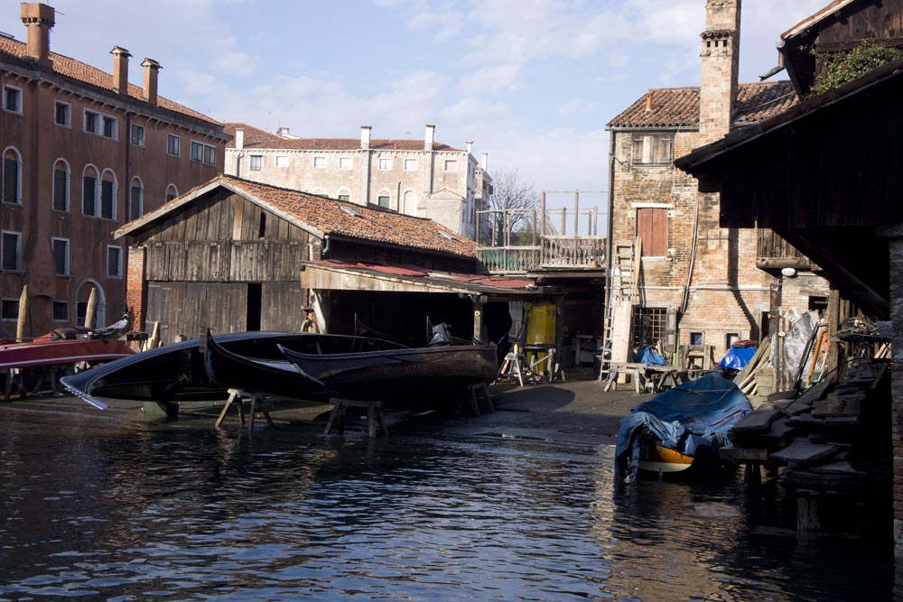 Venise, gondoles